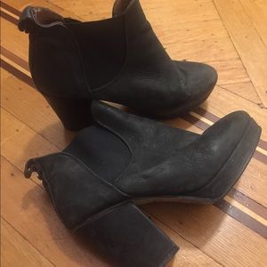 Italian leather boots